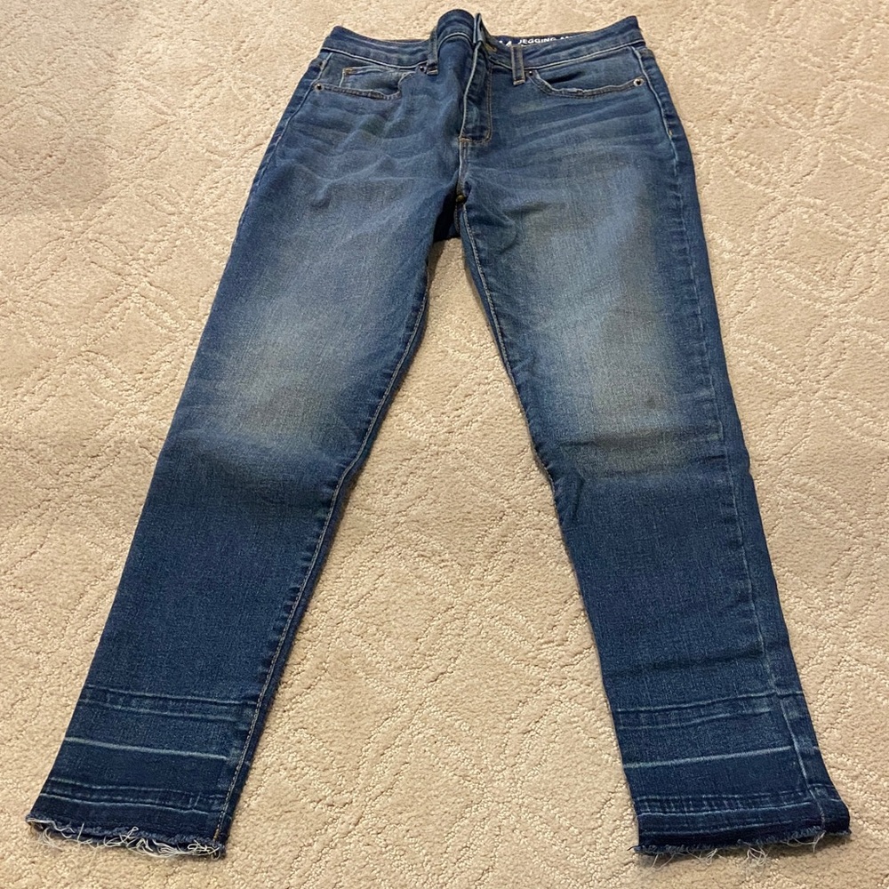 GAP High Rise Blue Jegging Ankle